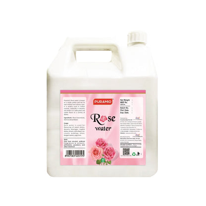 PURAMIO Rose Water (for Cooking and Cosmetic use),