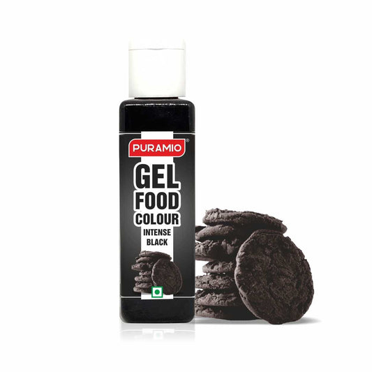 Puramio Gel Food Colour - Intense Black,