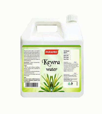 PURAMIO Kewra (Pandanus) Water for Biryani and Mughlai Dishes,