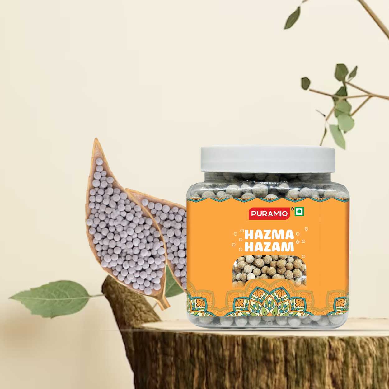 Puramio Hazma Hazam | Pure and Premium | Good for Digestion | After Meal Digestive Mouth Freshner,