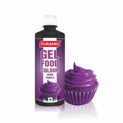 Puramio Gel Food Colour - Neon Purple,