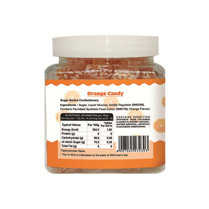 Puramio Orange Candy II Flavoured Sugar Candy II Sweet & Chatpata Candy,