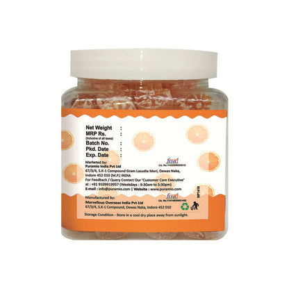 Puramio Orange Candy II Flavoured Sugar Candy II Sweet & Chatpata Candy,