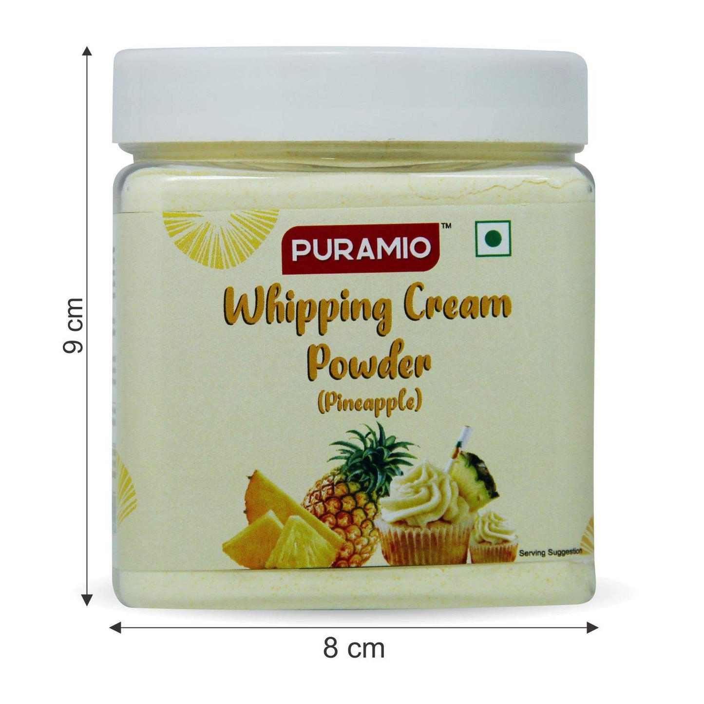 Puramio Whipping Cream Powder (Pineapple)