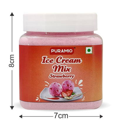 Puramio Ice Cream Mix, 250g (Strawberry)