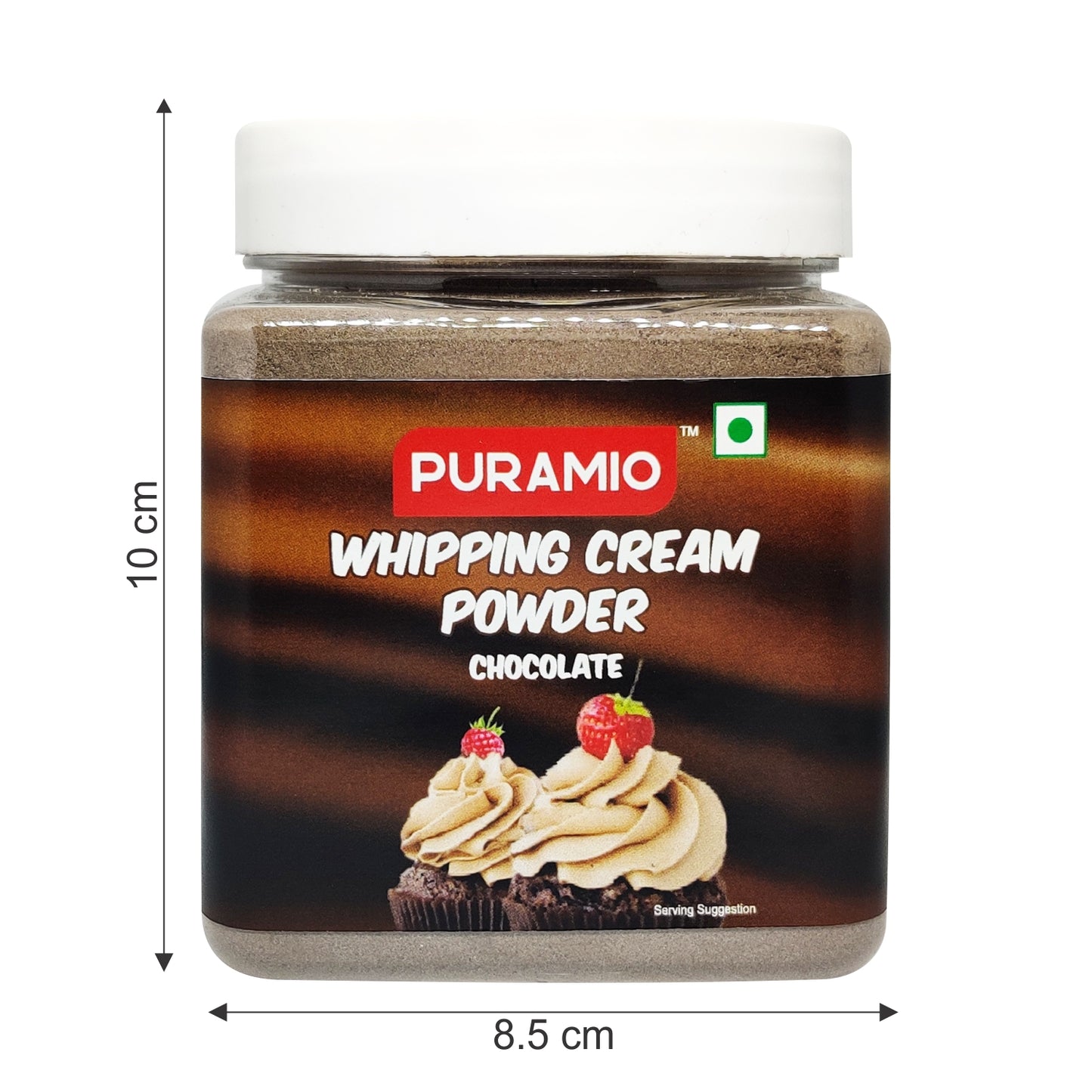 Puramio Whipping Cream Powder (Chocolate)