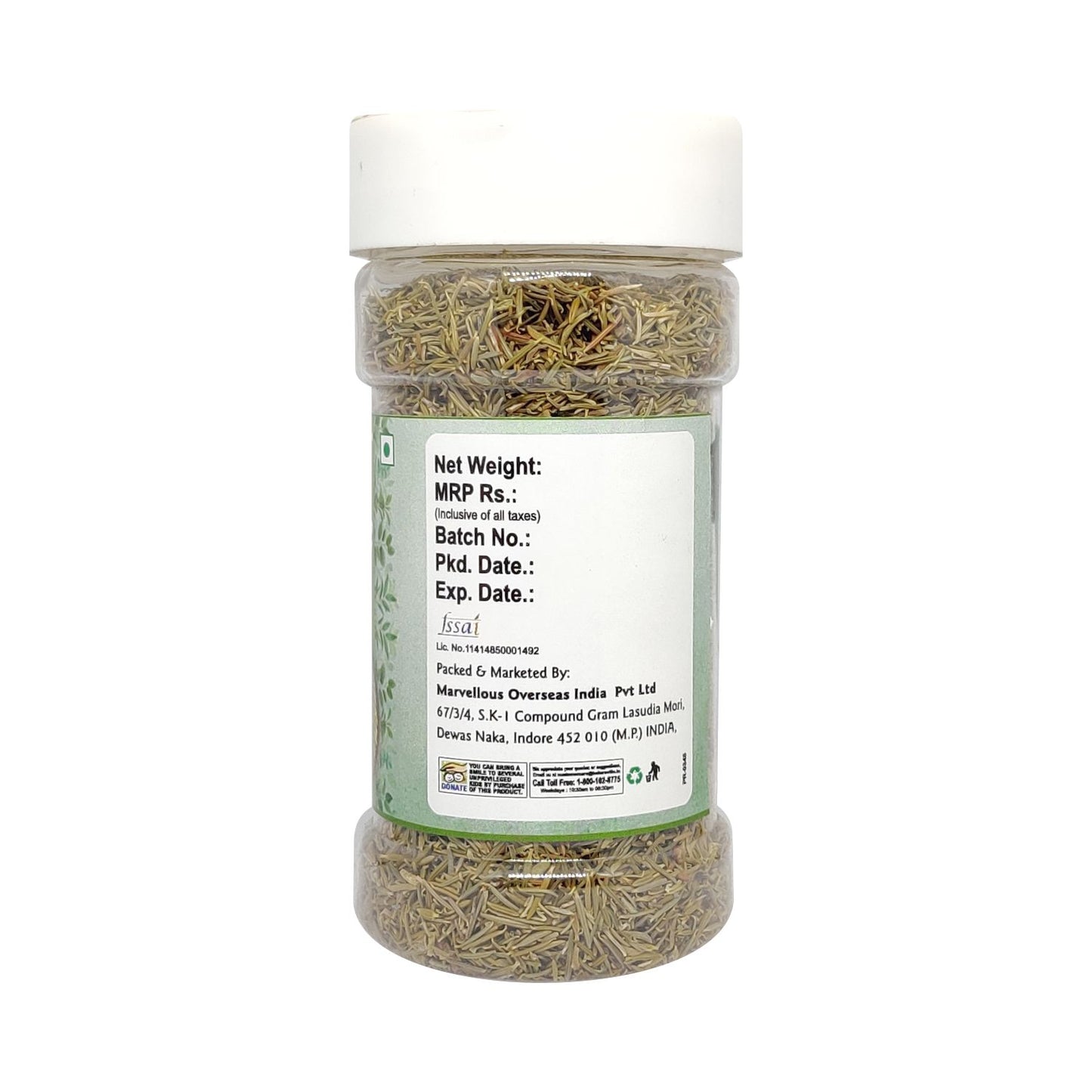 Puramio Thyme [100% Natural], 50g