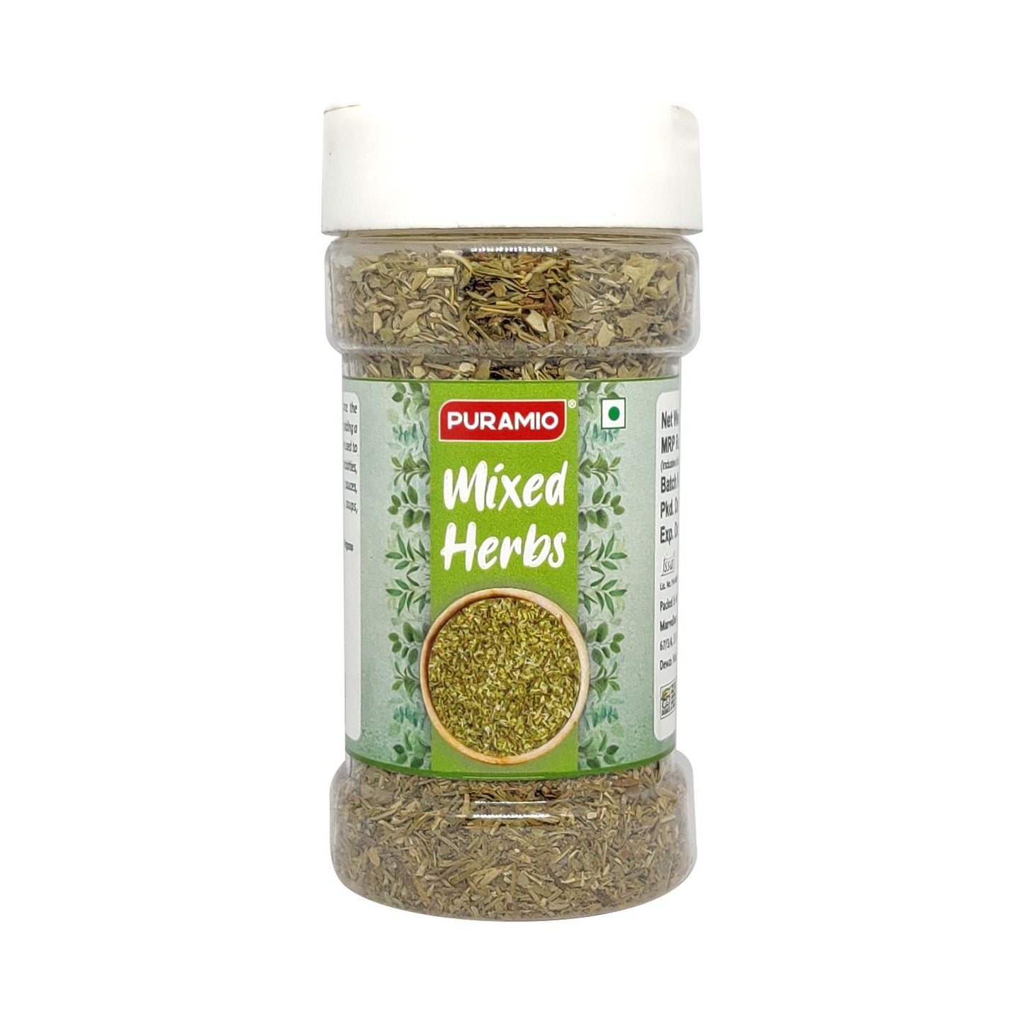 Puramio Mixed Herbs [100% Natural], 50g