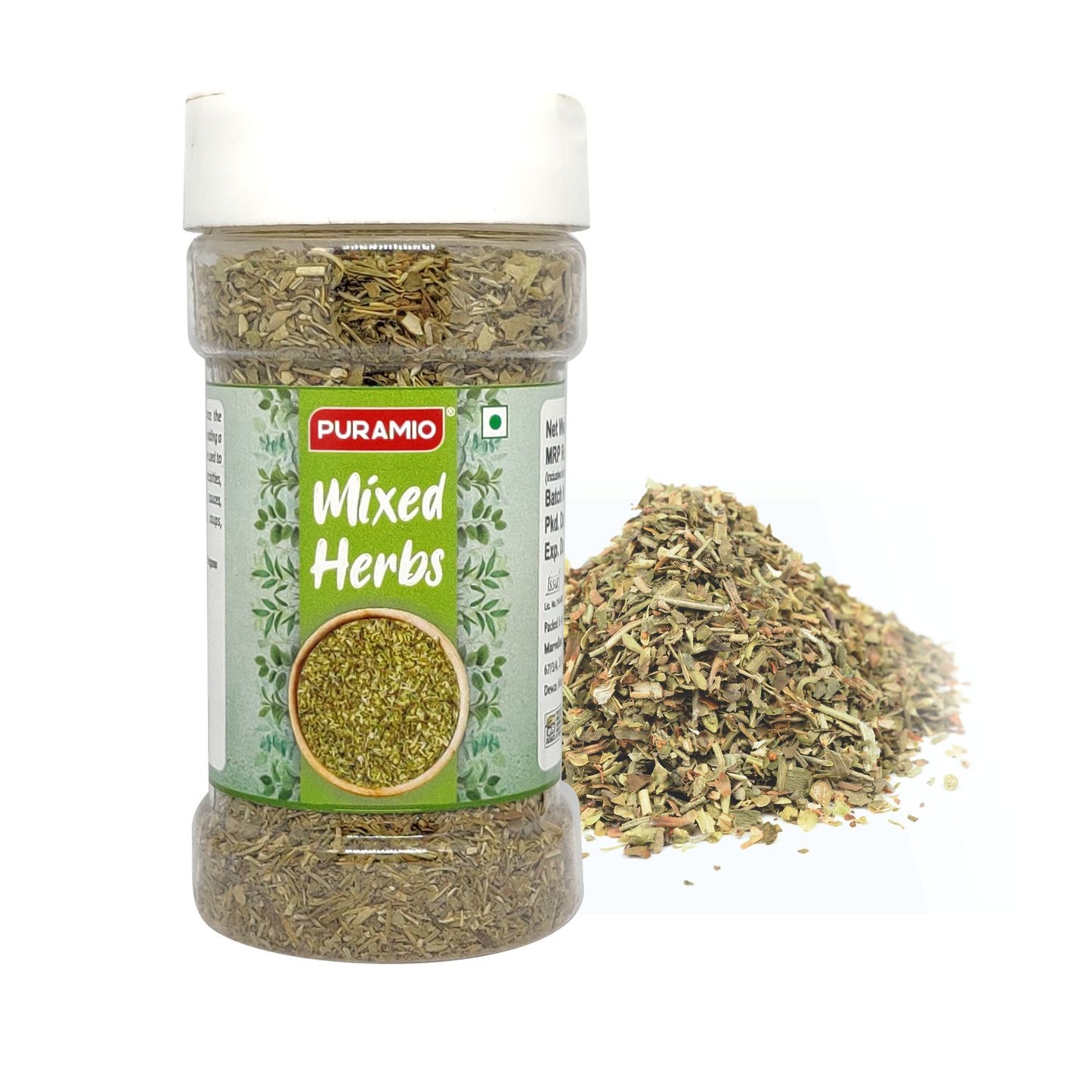 Puramio Mixed Herbs [100% Natural], 50g