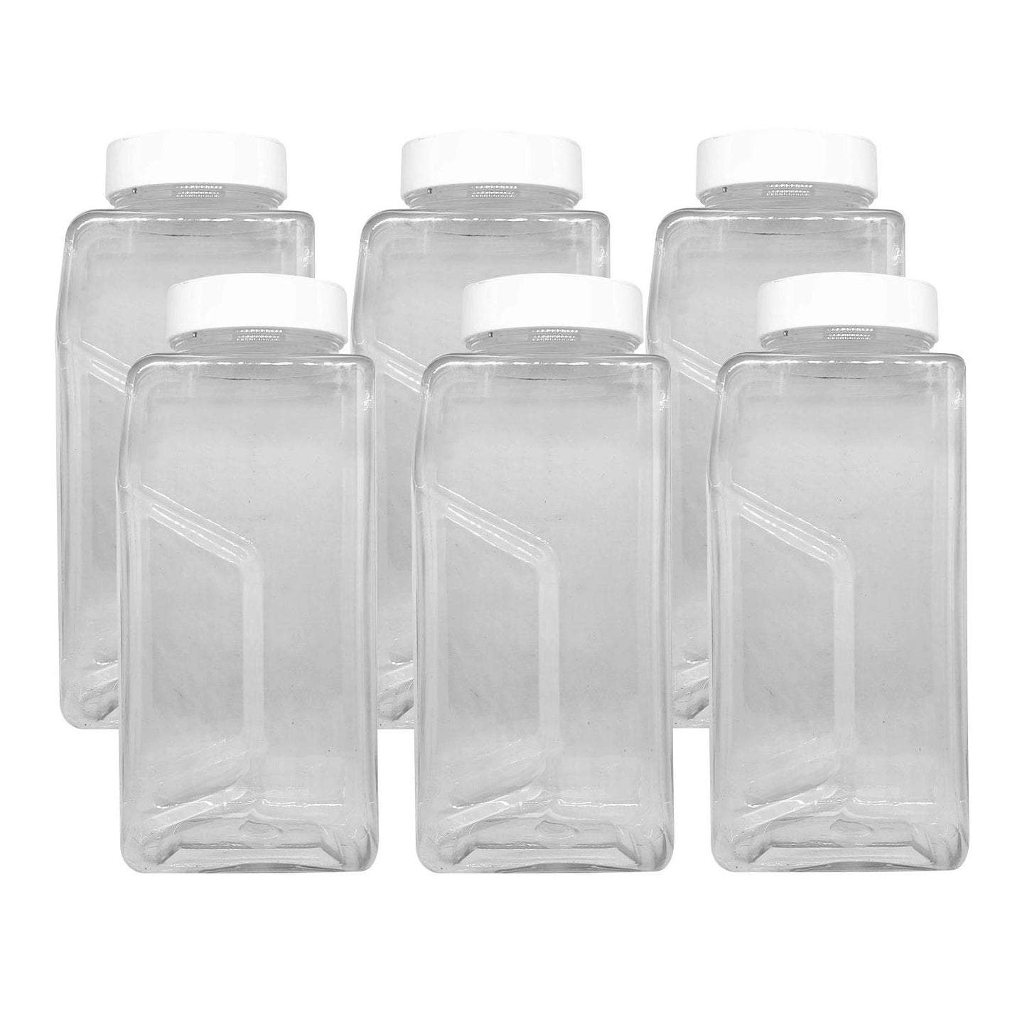 Puramio 750 ml Pet Jar with Spice Cap - Pack of 6