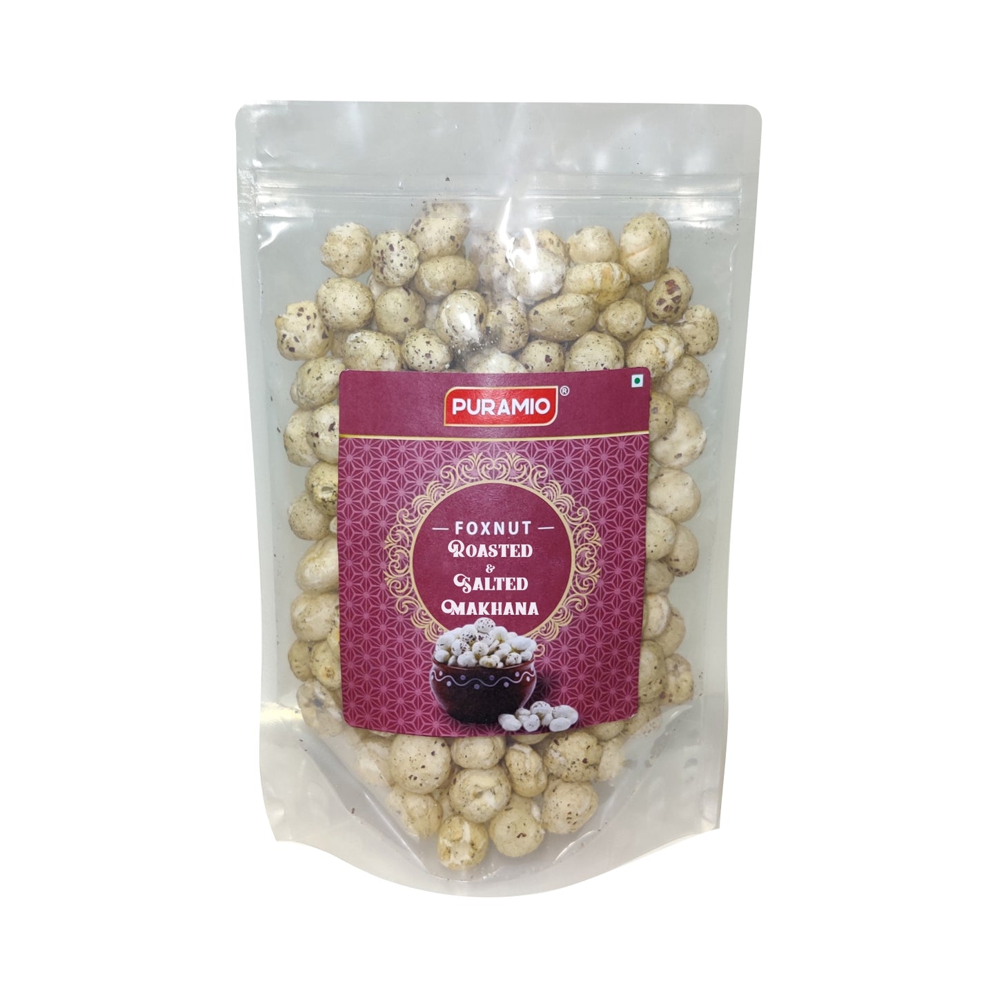 Puramio Roasted & Salted Makhana (Fox Nut)