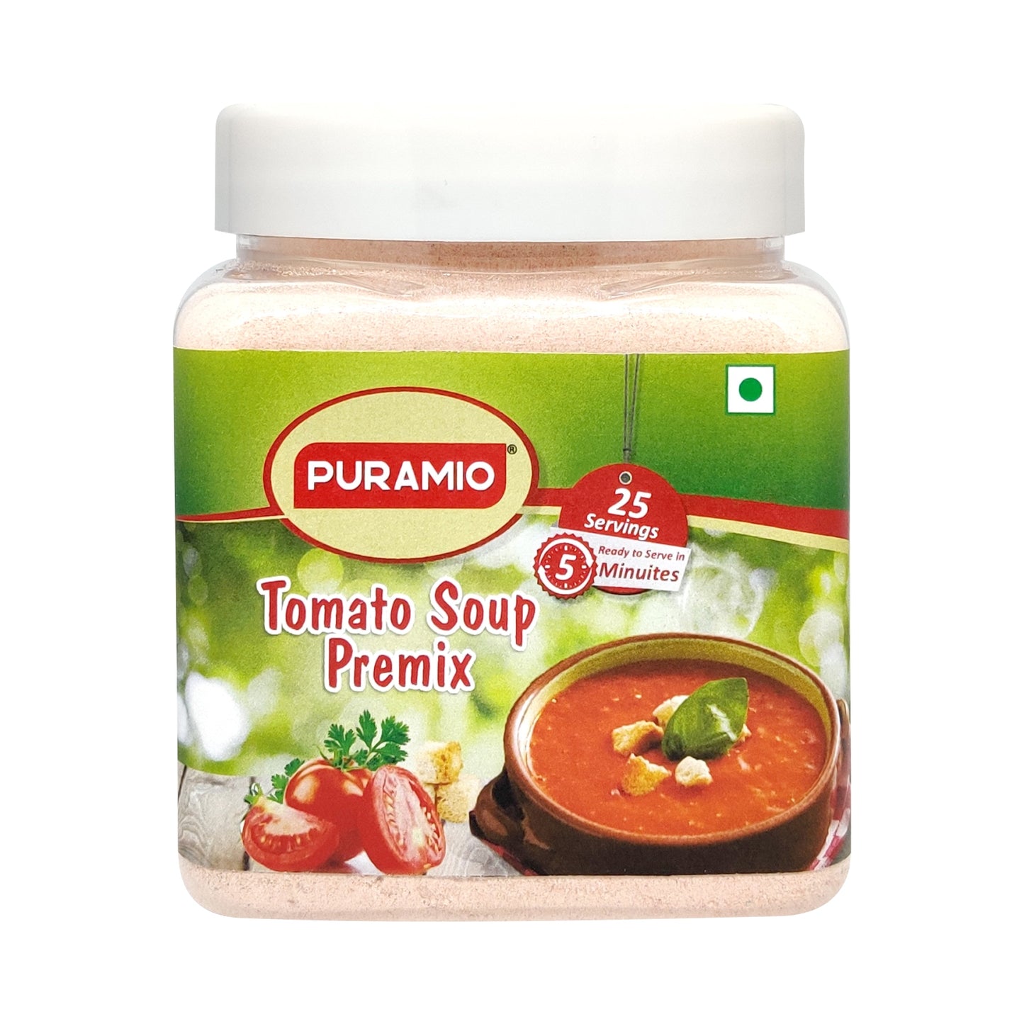 Puramio Instant Tomato Soup Premix [Natural Ingredients and No Artificial Colors Added]