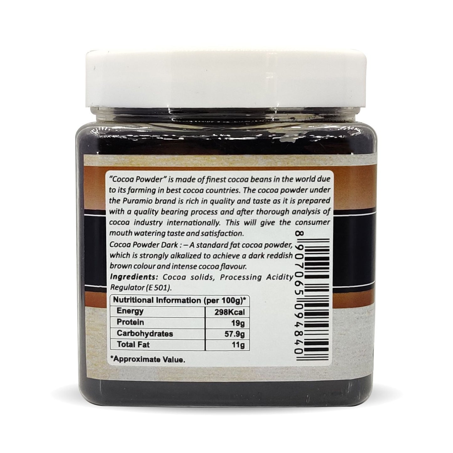 Puramio Cocoa Powder (Dark)