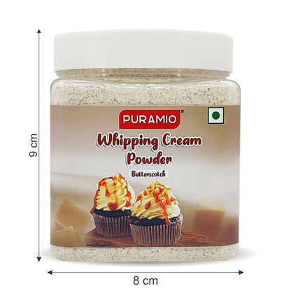 Puramio Whipping Cream Powder (Butterscotch)