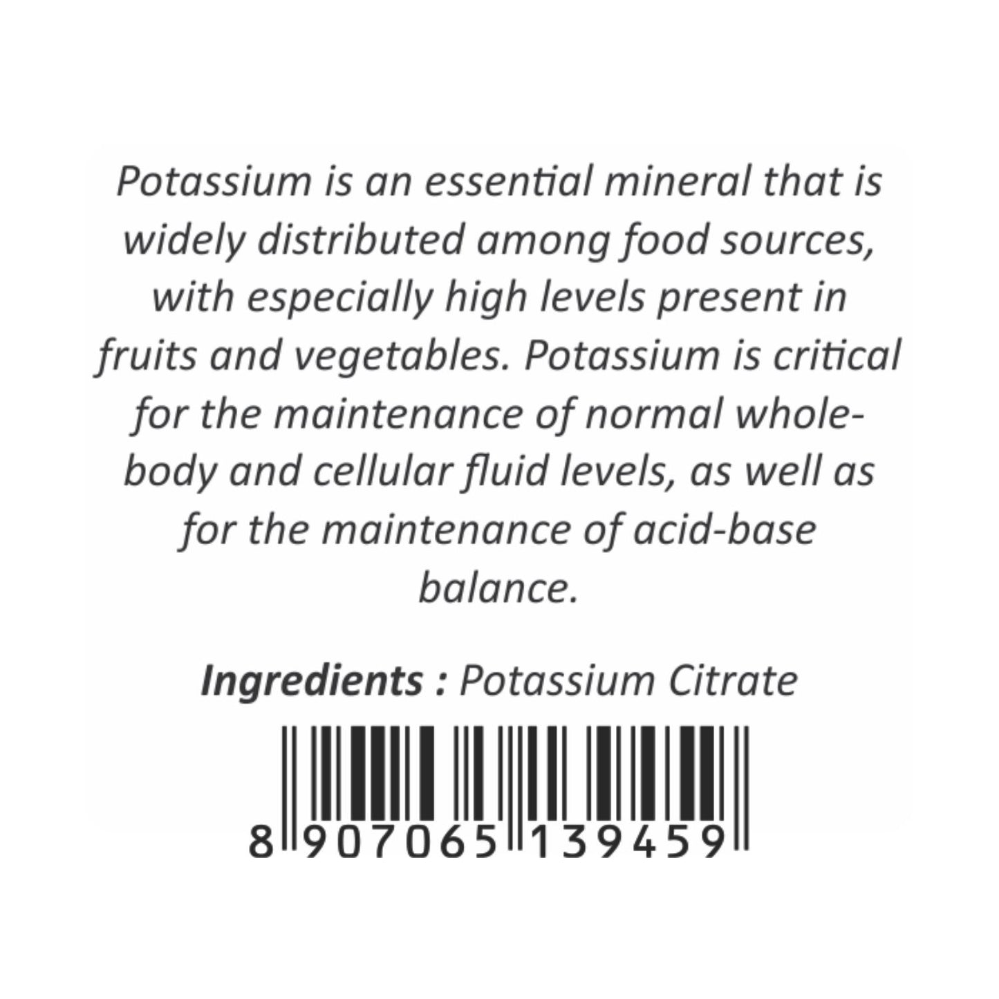 PURAMIO Potassium Citrate,