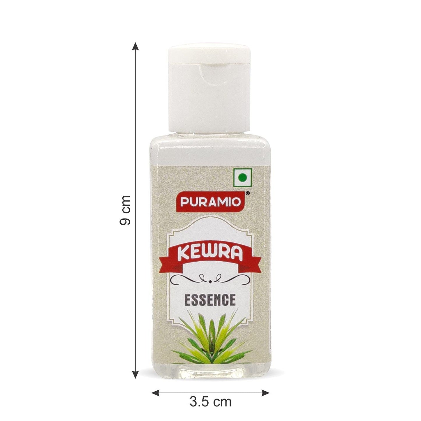 Puramio Kewra Culinary Essence - Pack of 10, 30ml Each