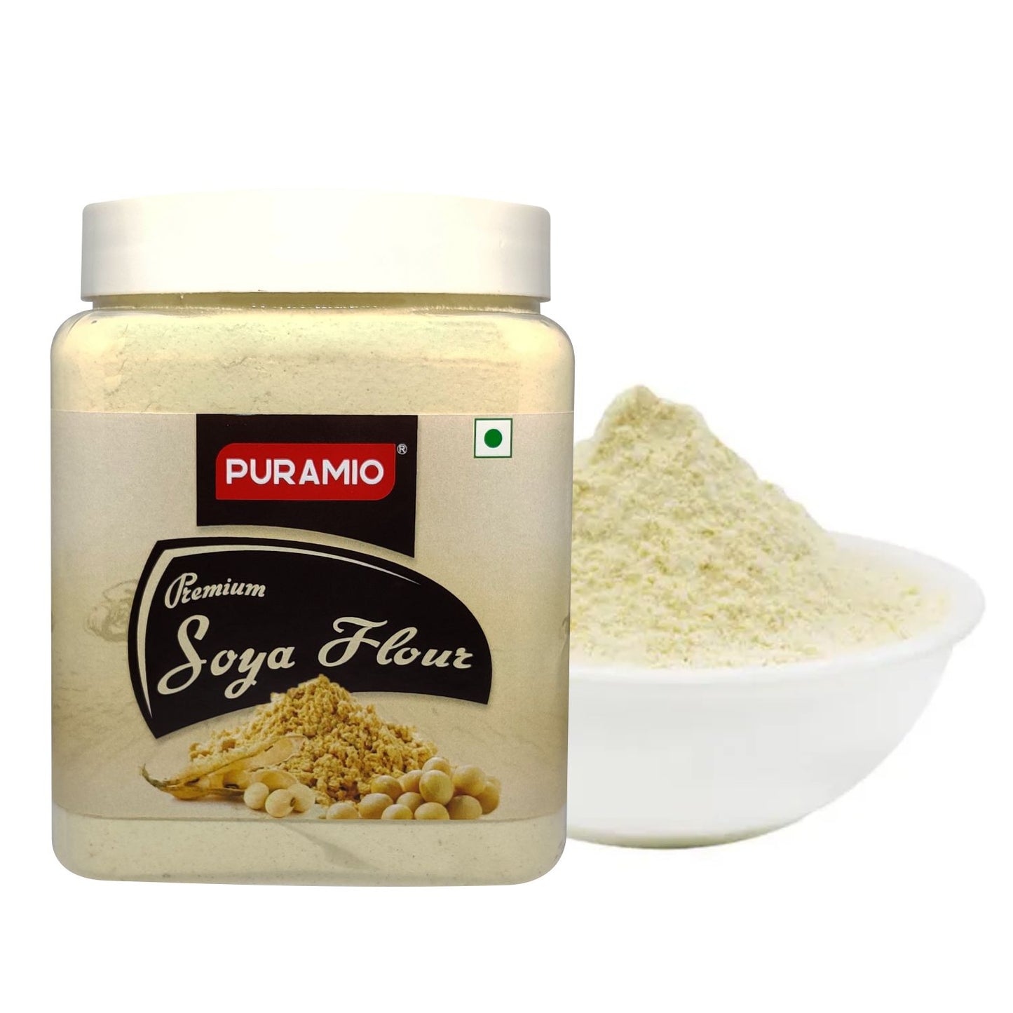 Puramio Premium Soya Flour, 500g