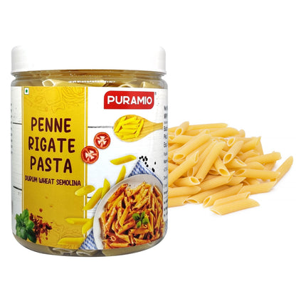 Puramio Penne Rigate Durrum Wheat Semolina Pasta