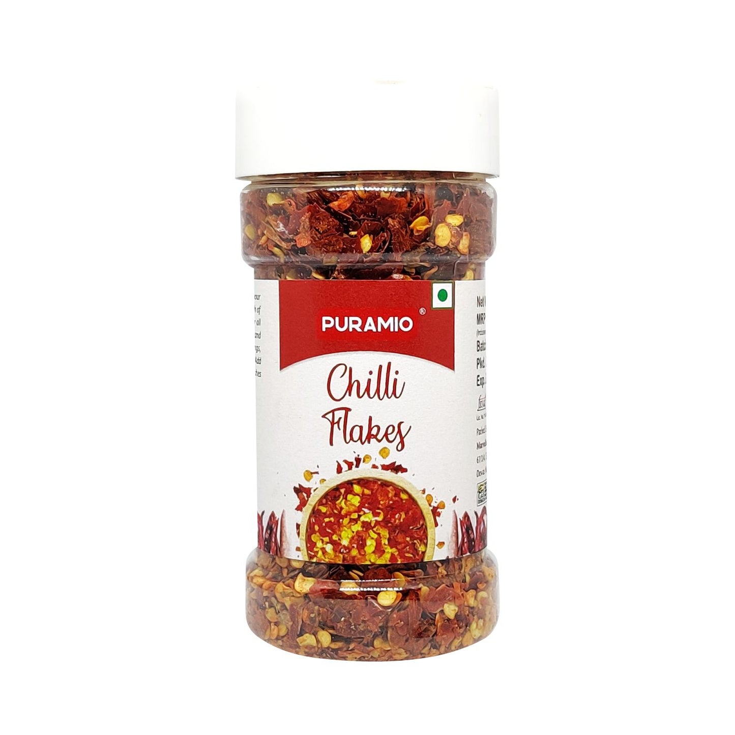 Puramio Chilli Flakes [100% Natural]