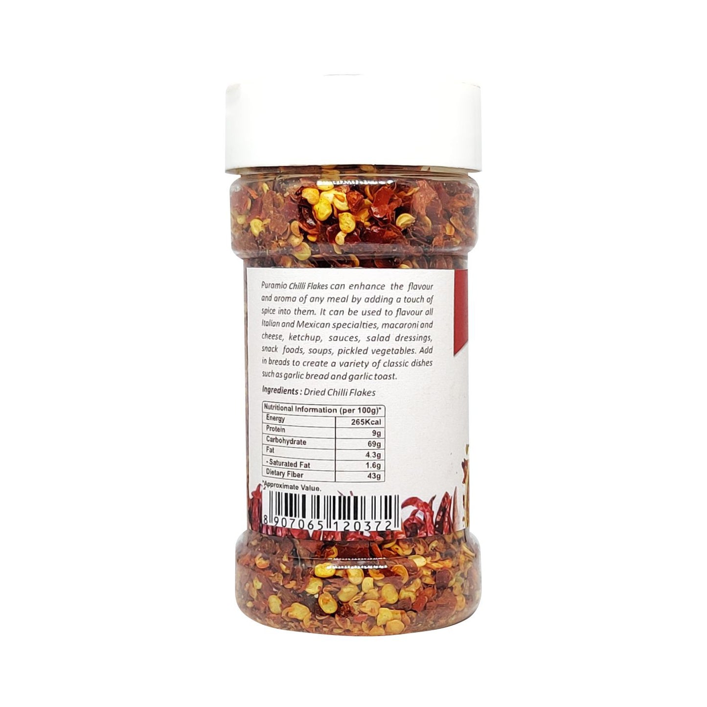 Puramio Chilli Flakes [100% Natural]