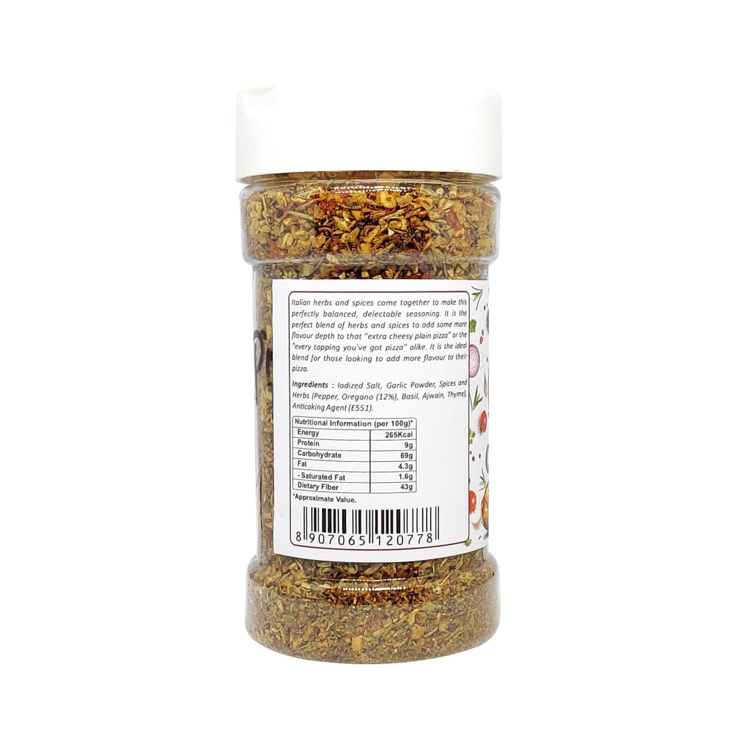 Puramio Pizza Seasoning [100% Natural]