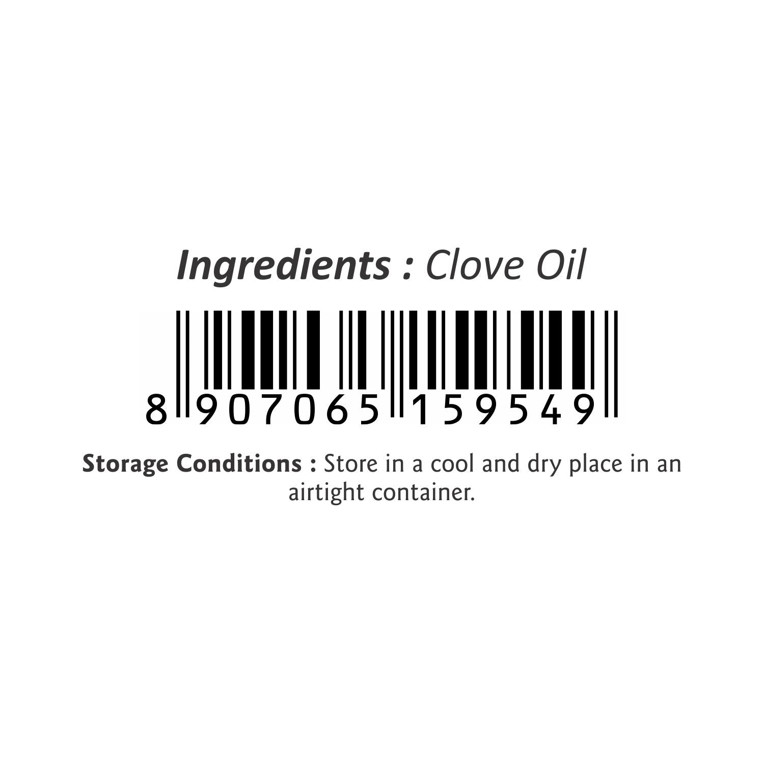 UpNature Clove Essential Oil - 100% Natural & Pure , Undiluted, Premiu