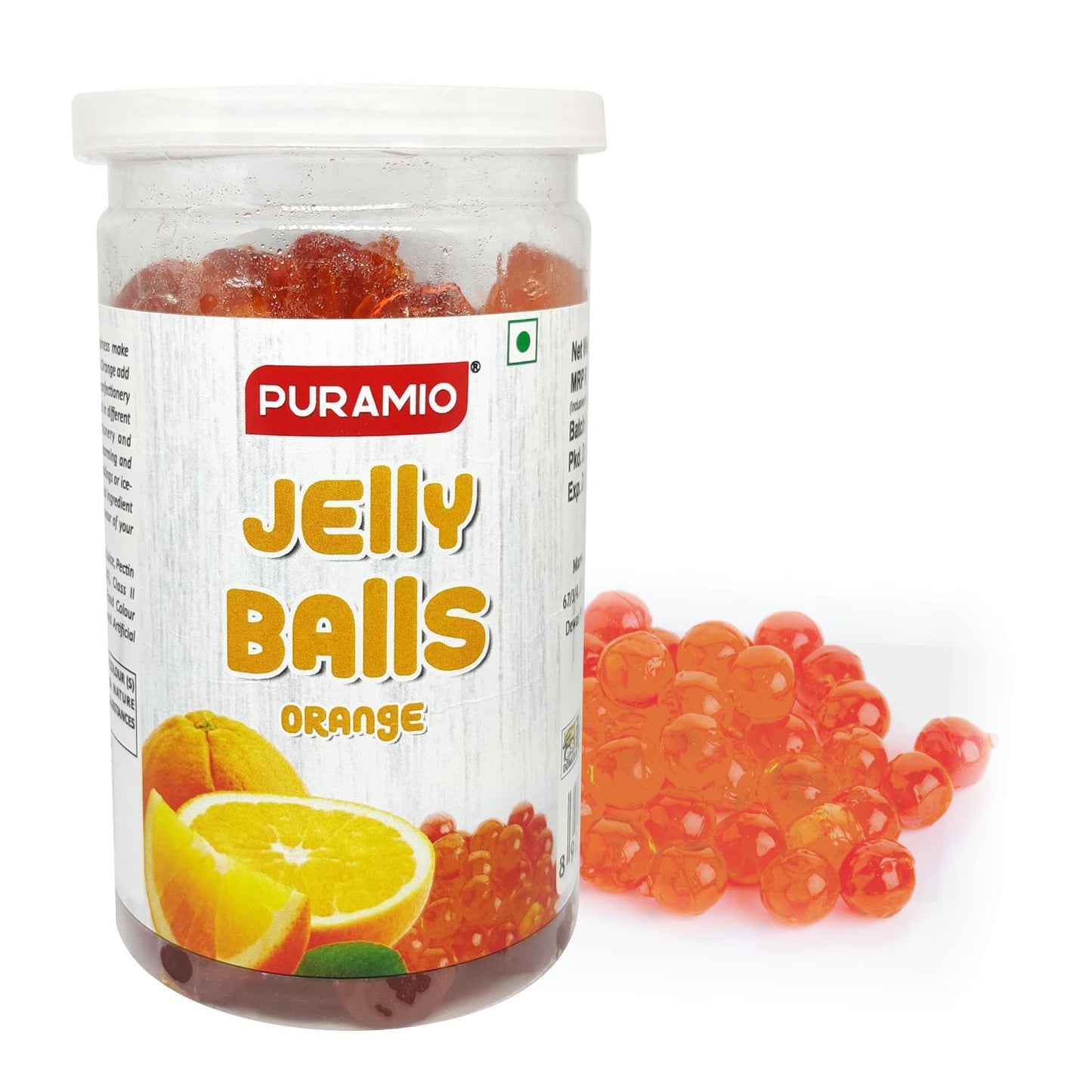 Puramio Jelly Balls (Orange) , 300g