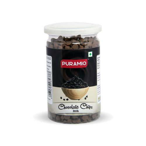 Puramio Chocolate Chips - Milk , 200g